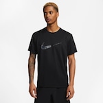 Camiseta Nike Dri-Fit Miler - Masculina PRETO