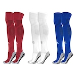 Kit Meiões Penalty Grip Max - 3 Pares - 39 A 44 - Adulto VERMELHO/AZUL