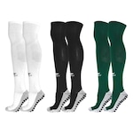 Kit Meiões Penalty Grip Max - 3 Pares - 39 A 44 - Adulto BRANCO/VERDE