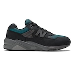 Tênis New Balance 580 - Masculino PRETO/VERDE ESCURO