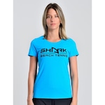 Camiseta Baby Look Shark Shf23I060 - Feminina BRANCO