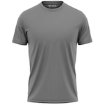 Camisa Térmica Performance Moda Dry Academia Treino Corrida Uv 50+ Lisa Fit Básica - Masculina CINZA