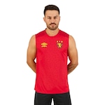 Camisa Regata do Sport Recife 2022 Aquecimento Umbro - Masculina VERMELHO