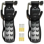 Kit de Suporte de Parede para Bicicleta Vertical High One Retrátil - 2 Unidades PRETO