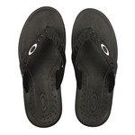 Chinelo Oakley Titan Black Red - Masculino PRETO