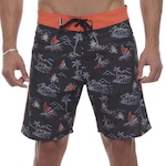 Bermuda Hurley Aloha 18" Wt23 - Masculina PRETO