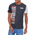 Camiseta Onbongo Especial Wood - Masculina PRETO