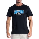 Camiseta Quiksilver Postcard - Masculina PRETO