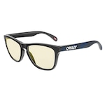 Óculos de Sol Unissex Oakley Frogskins Matte Carbon Prizm Gaming PRETO