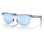 Óculos de Sol Unissex Oakley Frogskins Transparent Stonewash 0955 AZUL