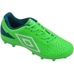 Chuteira de Campo Adamant Umbro - Júnior VERDE/BRANCO