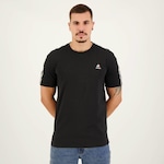 Camiseta Le Coq Sportif N°1 Stripes - Masculina PRETO