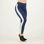 Calça Legging Fila Letter Fit - Feminina AZUL ESCURO