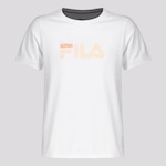 Camiseta Fila Letter Fun - Infantil BRANCO