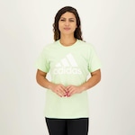 Camiseta adidas Big Logo - Feminina VERDE