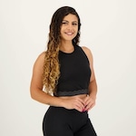 Top Fitness Fila Tape Basic - Feminino PRETO