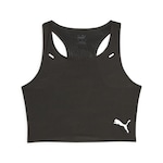 Camiseta Regata Puma Ultraspun Running Crop - Feminina PRETO