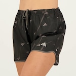 Shorts adidas Run It Brand Love - Feminino PRETO