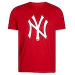 Camiseta New Era Big Logo Mlb New York Yankees - Masculina VERMELHO