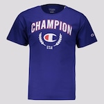 Camiseta Champion College Usa - Masculina AZUL ESCURO