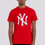 Camiseta New Era Mlb New York Yankees Essentials Duo - Masculina VERMELHO