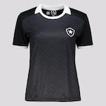 Camisa do Botafogo Braziline Chalkboard - Feminina PRETO