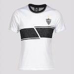 Camisa do Atlético Mineiro Braziline Didactic - Feminina BRANCO