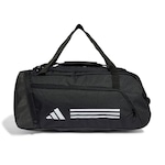 Mala adidas Duffle Essentials Três Listras - 30 Litros PRETO/BRANCO