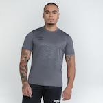 Camiseta Umbro Digital Diamond - Masculina CINZA ESCURO