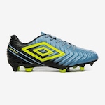 Chuteira de Campo Umbro Fifty V - Adulto AZUL/PRETO