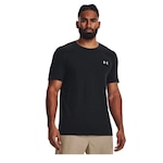 Camiseta Under Armour Seamless Grid - Masculina PRETO