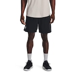 Bermuda Under Armour Project Rock Woven - Masculina PRETO