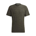 Camiseta adidas Treino Alongamento Train Essentials - Masculina VERDE