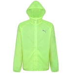 Jaqueta com Capuz Puma Favorite Woven - Masculina Verde/Prata