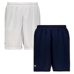 Kit Calções Penalty Matís Ix - Masculino - 2 unidades BRANCO/AZUL ESC