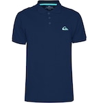 Camisa Polo Quiksilver Embroidery Piquet - Masculina AZUL