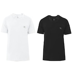 Kit Camisetas Rip Curl & - Masculina - 2 Unidades PRETO