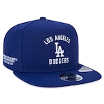 Boné New Era 9Fifty A-Frame Los Angeles Dodgers Sn Of - Snapback - Adulto AZUL ESCURO