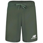 Bermuda New Balance Essentials Basic - Masculina VERDE ESCURO