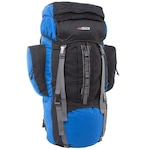 Mochila Cargueira NTK Intruder - 80 Litros PRETO/AZUL