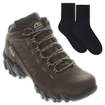 Bota Adventure Bull Terrier Ranger + Par de Meia - Masculina CARBONO