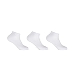 Kit Meias Cano Curto Altomax - 3 Pares - 33 a 38 - Masculina BRANCO