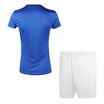 Kit Penalty X: Camiseta + Calção - Feminino BRANCO/AZUL