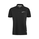 Camisa Polo Ayrton Senna Fan Collection - Feminina PRETO