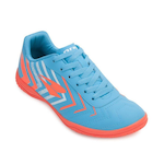 Chuteira Futsal Dray Foorcy Juvenil Dr23-330 AZUL/LARANJA