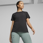 Camiseta Puma Seasons Coolcell Trail - Feminina PRETO