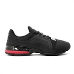 Tênis Puma Runner City Bdp - Masculino PRETO/VERMELHO