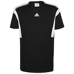 Camiseta adidas Colorblock - Masculina PRETO