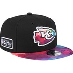 Boné Aba Reta New Era 9Fifty NFL Crucial Catch 2023 Kansas City Chiefs - Snapback - Masculino PRETO