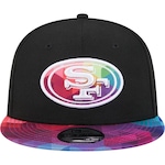 Boné Aba Reta New Era 9Fifty Nfl Crucial Catch 2023 San Francisco 49Ers - Snapback - Adulto PRETO